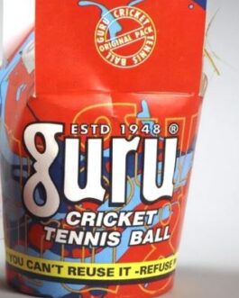 Guru Original Hard Tennis Ball for Cricket